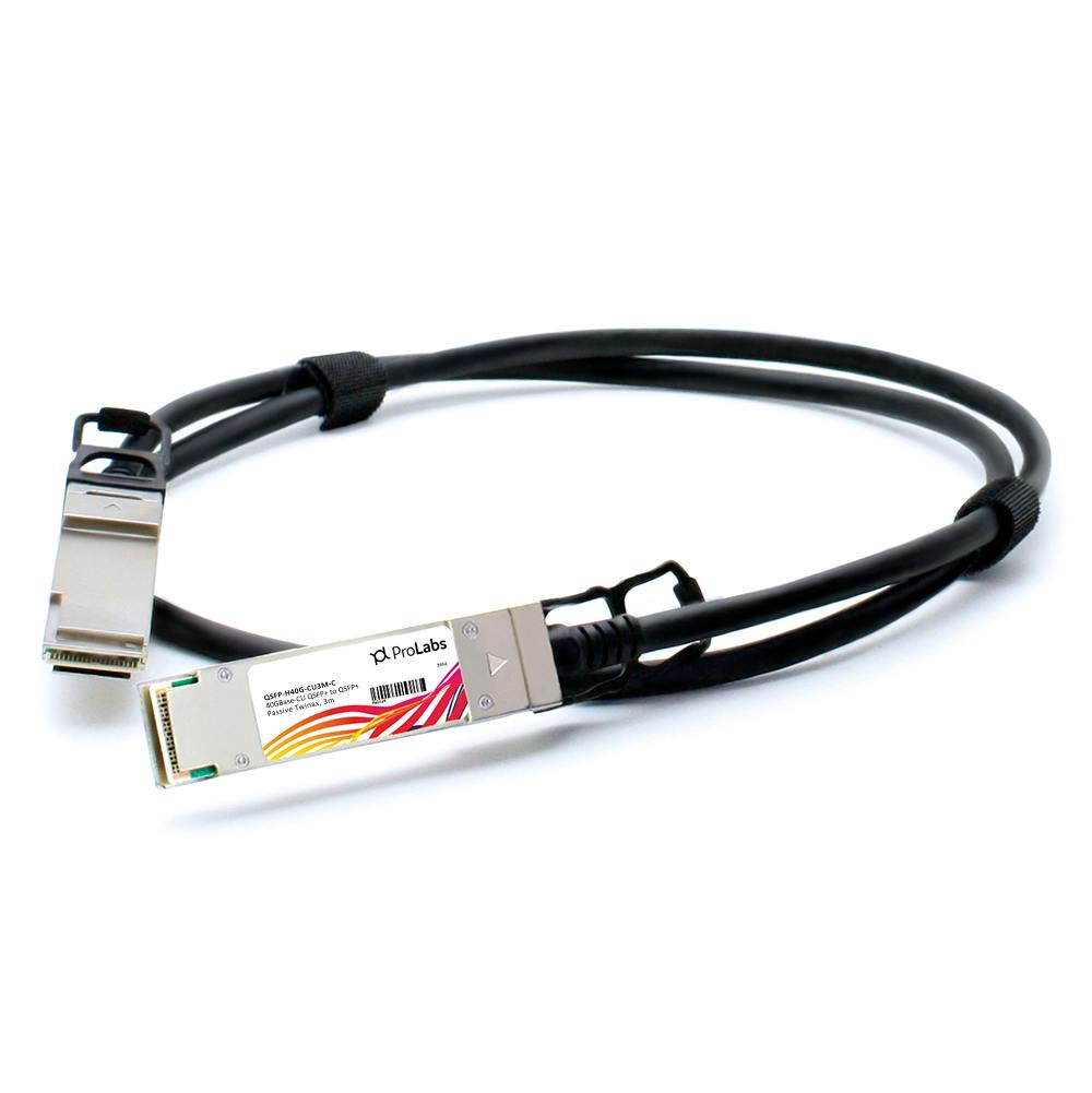 StarTech.com DAC Twinax ケーブル/3m/Cisco製品QSFP-H40G-CU3M互換/銅