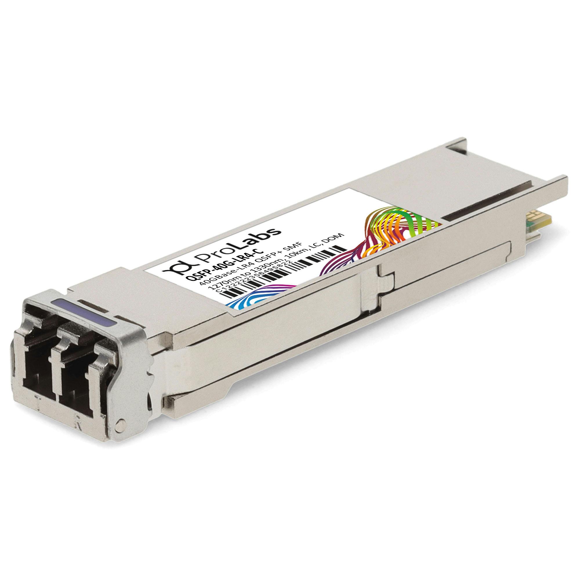 QSFP モジュール／Cisco製品QSFP-40G-LR4-S互換／40GBASE-LR4準拠光