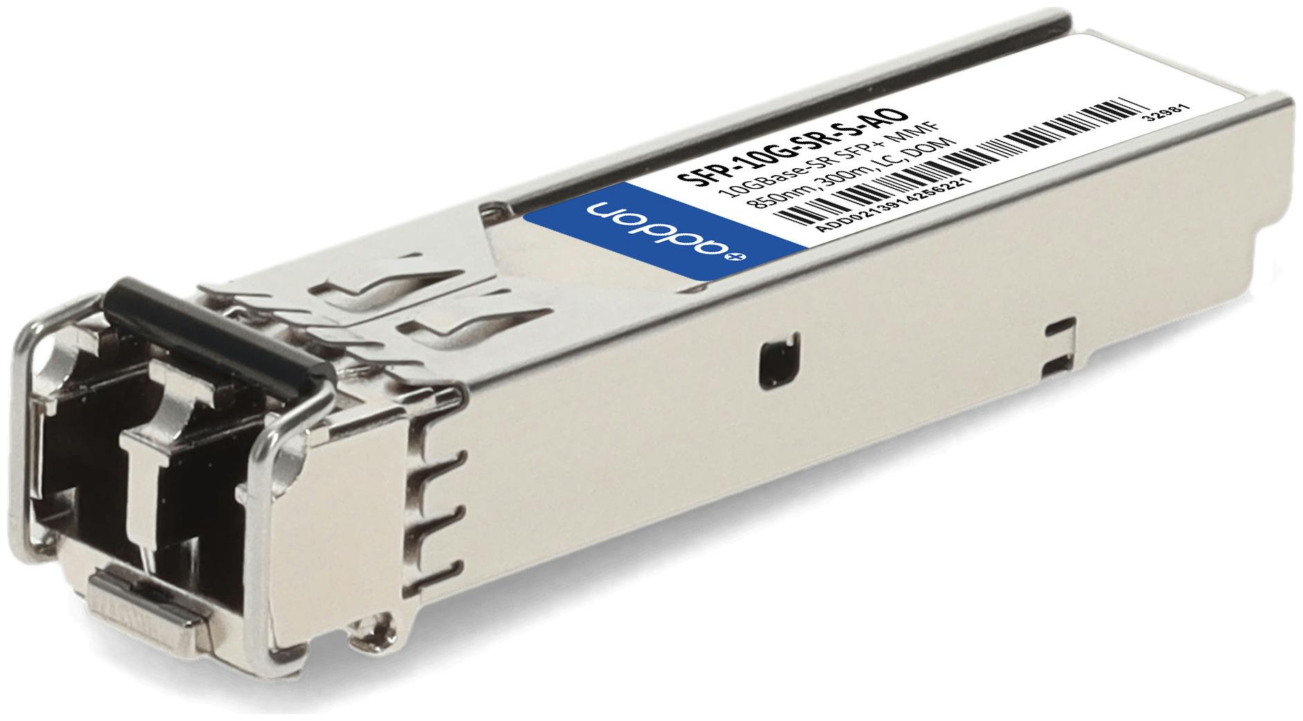 AddOn's SFP-10G-SR-S-AO Cisco Compatible 1G SFP+ 40km LC Transceiver