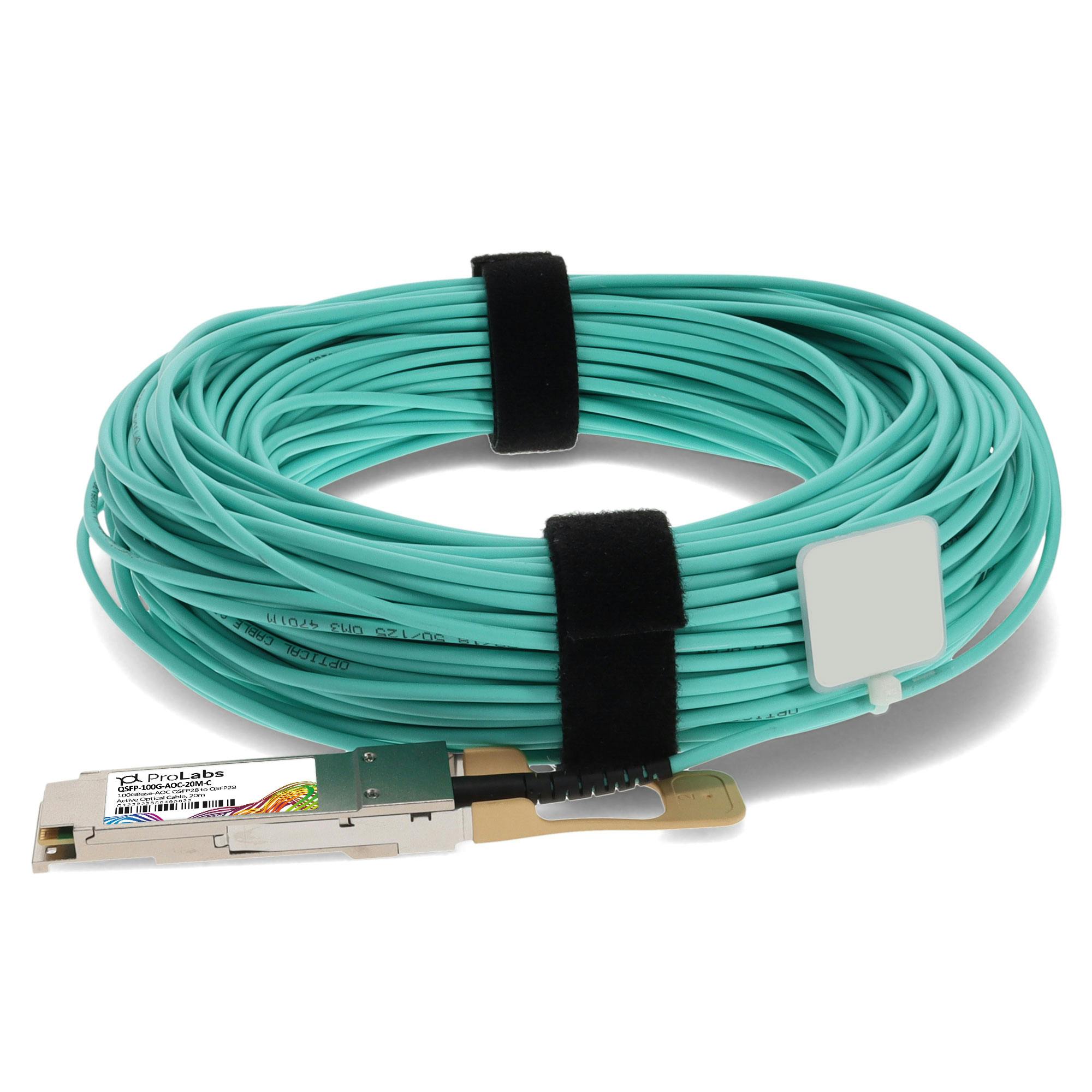 QSFP-100G-AOC-20M-C Cisco® Compatible DACs & AOC - Prolabs