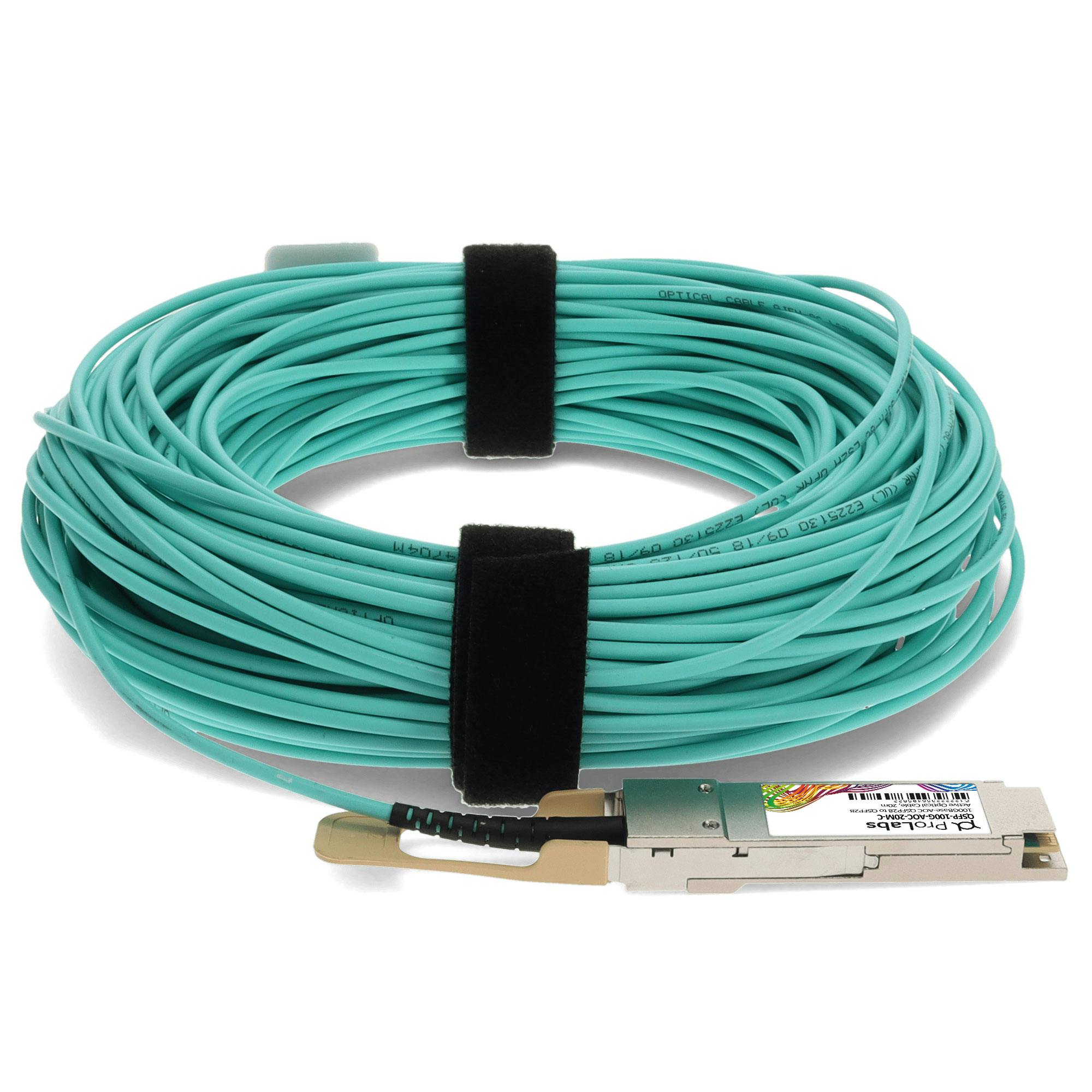 QSFP-100G-AOC-20M-C Cisco® Compatible DACs & AOC - Prolabs