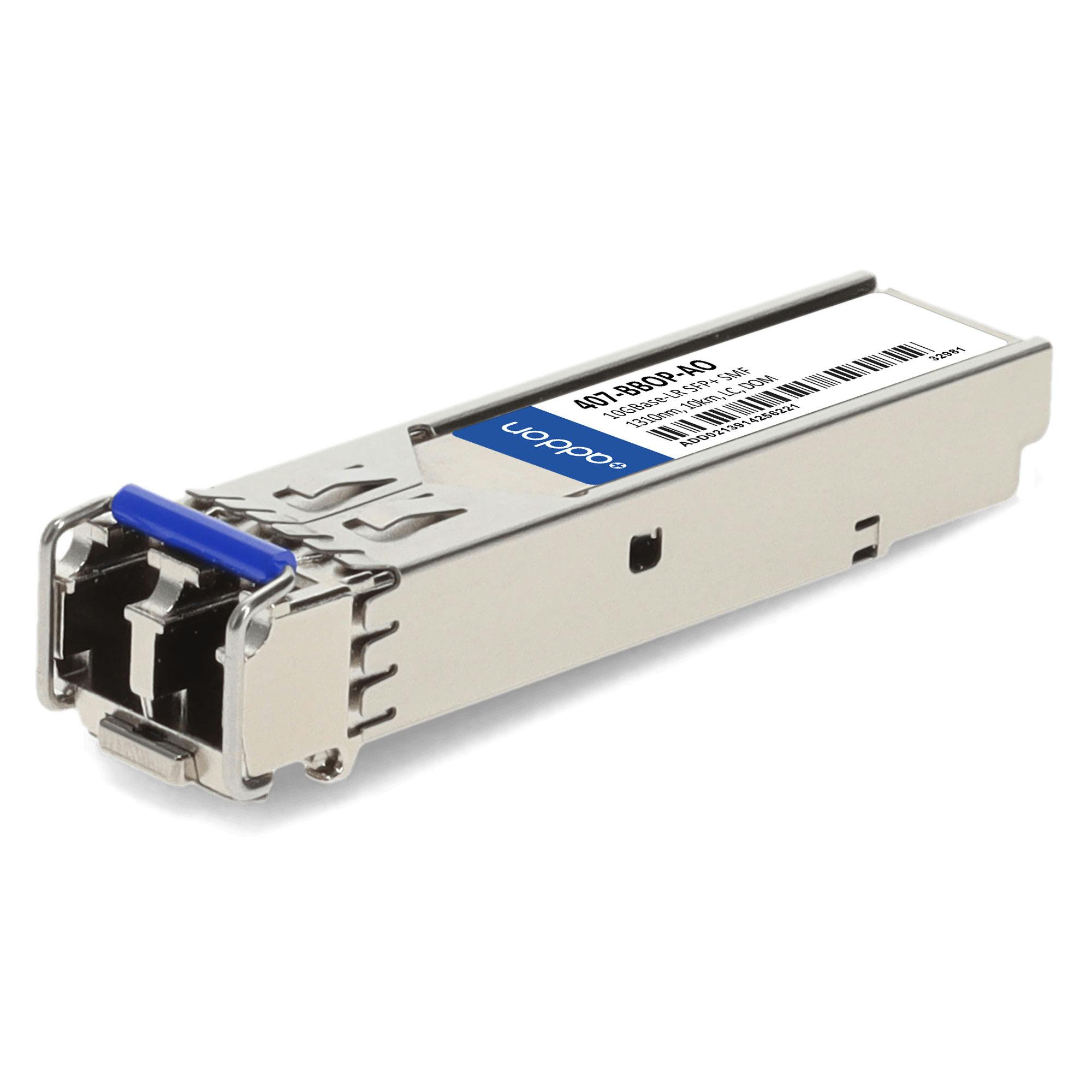 ADDON DELL 407-BBOP COMPATIBLE TAA COMPLIANT 10GBASE-LR SFP+ TRANSCEIVER (S 