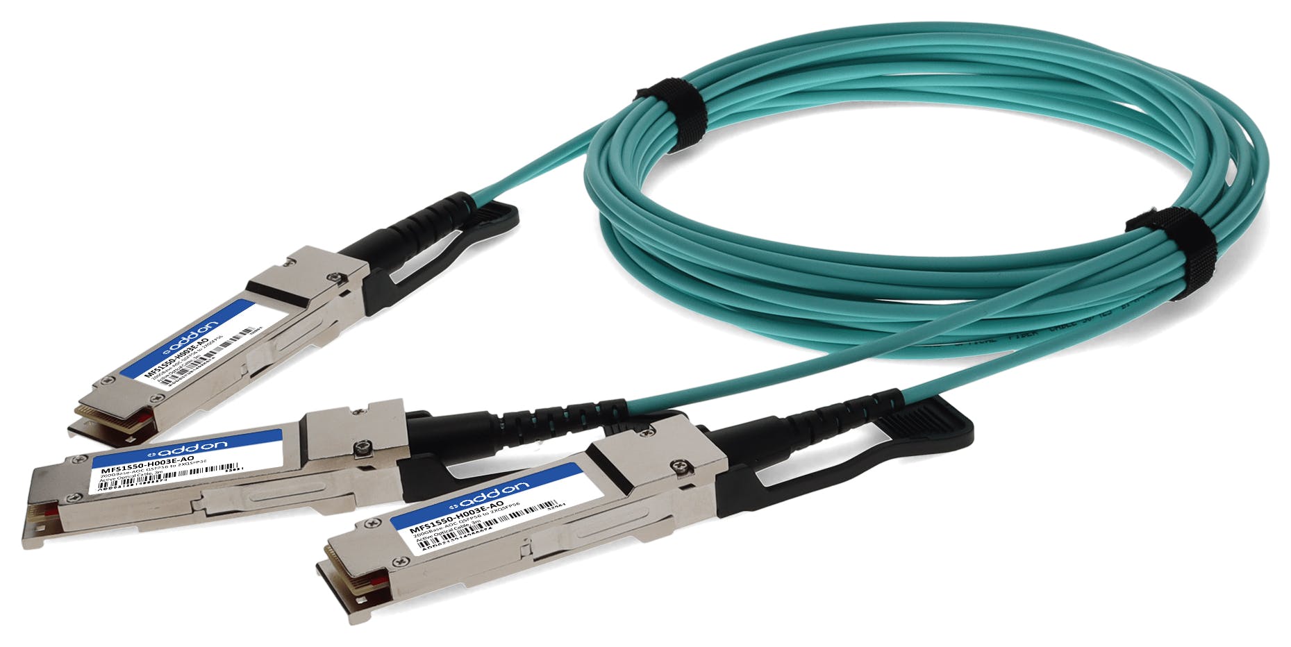 QSFP56 Active Optical Breakout Cables
