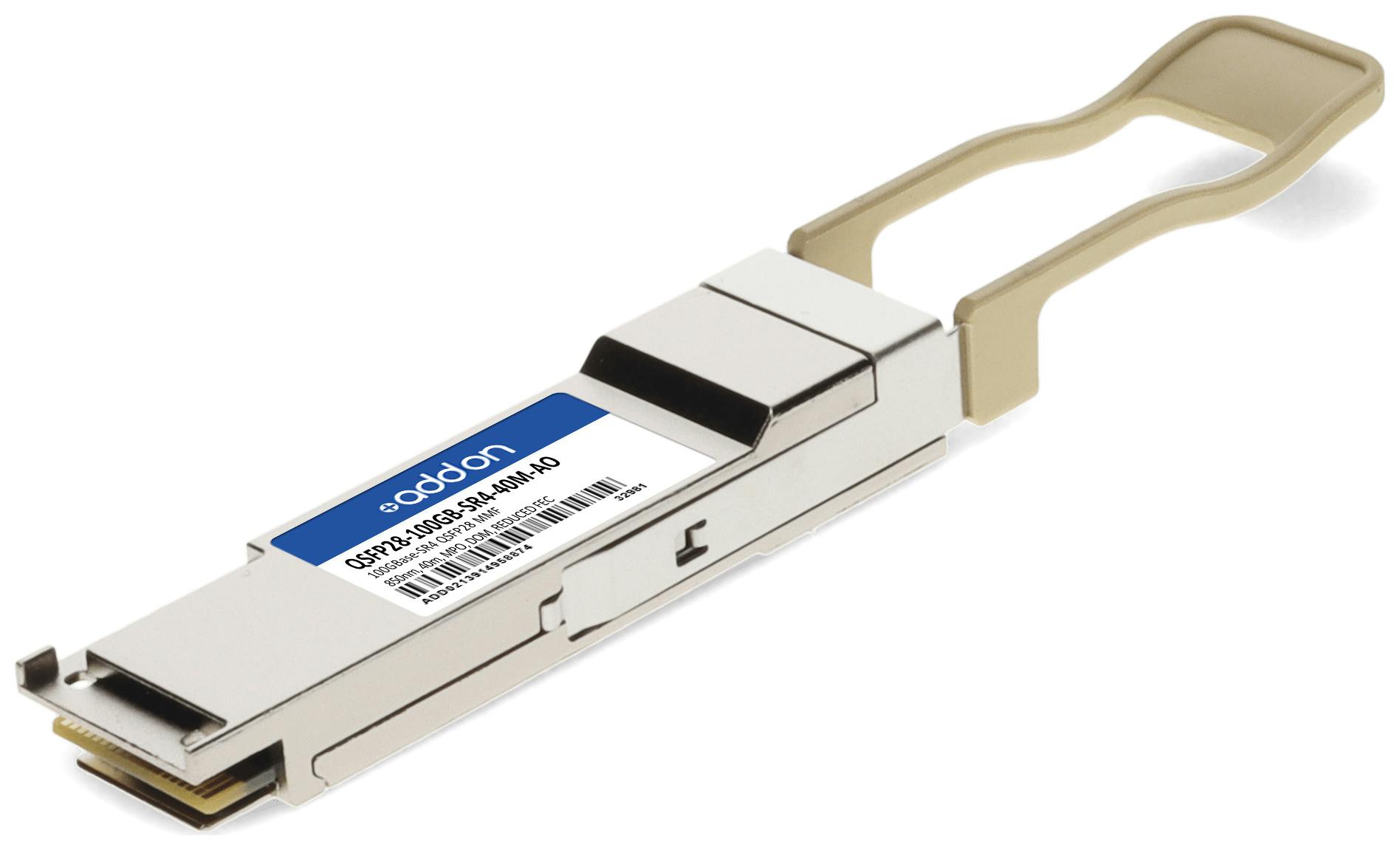 Low Latency QSFP28 100G SR4